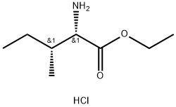 L-Alloisoleucine, ethyl ester, hydrochloride (9CI) Structural