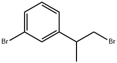 Benzene, 1-bromo-3-(2-bromo-1-methylethyl)- Structural
