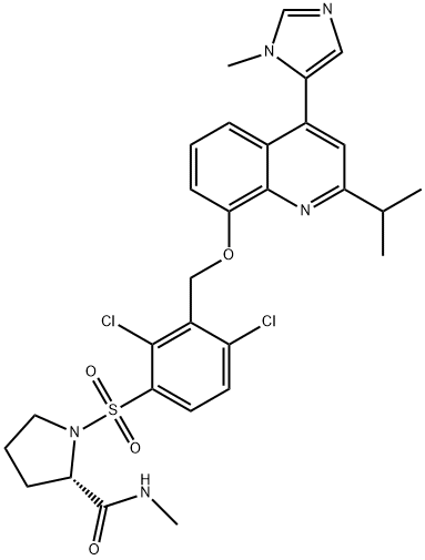RORγt Inverse agonist 3 Structural