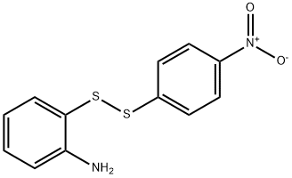 Benzenamine, 2-[(4-nitrophenyl)dithio]- Structural