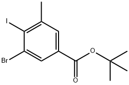 tert-butyl 3-Bromo-4-iodo-5-methylbenzoate