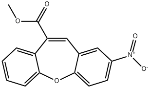 Methyl 13-nitro-2-oxatricyclo[9.4.0.0^{3,8}]pentadeca-1(15),3(8),4,6,9,11,13-heptaene-9-carboxylate Structural