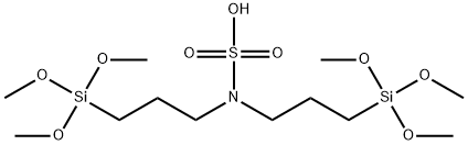 Sulfamic acid, N,N-bis[3-(trimethoxysilyl)propyl]- Structural
