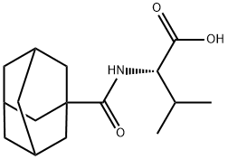 Valine, N-(tricyclo[3.3.1.13,7]dec-1-ylcarbonyl)- Structural