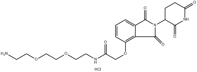 Thalidomide-linker 14 Structural