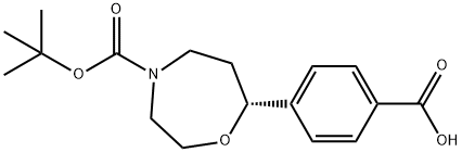 (R)-4-(4-(tert-butoxycarbonyl)-1,4-oxazepan-7-yl)benzoic acid