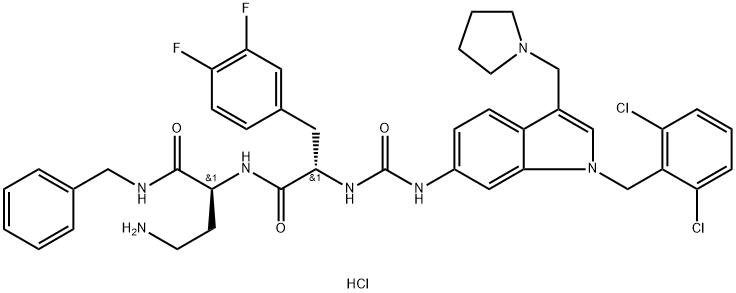 RWJ-56110 dihydrochloride Structural