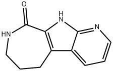 Pyrido[3',2':4,5]pyrrolo[2,3-c]azepin-9(6H)-one, 5,7,8,10-tetrahydro- Structural