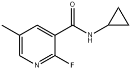 N-cyclopropyl-2-fluoro-5-methylnicotinamide