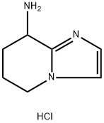Imidazo[1,2-a]pyridin-8-amine, 5,6,7,8-tetrahydro-, hydrochloride (1:2) Structural