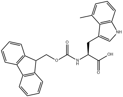 L-Tryptophan, N-[(9H-fluoren-9-ylmethoxy)carbonyl]-4-methyl-