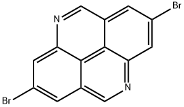 Pyrido[2,3,4,5-lmn]phenanthridine, 2,7-dibromo- Structural
