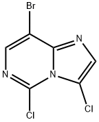 Imidazo[1,2-c]pyrimidine, 8-bromo-3,5-dichloro- Structural
