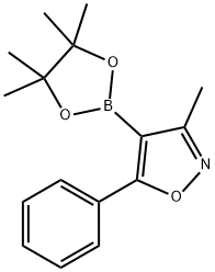Isoxazole, 3-methyl-5-phenyl-4-(4,4,5,5-tetramethyl-1,3,2-dioxaborolan-2-yl)- Structural