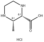 rac-(2R,3R)-3-methylpiperazine-2-carboxylic acid
dihydrochloride Structural