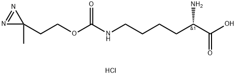 H-L-Photo-lysine HCl Structural