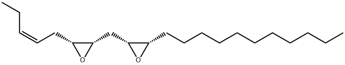 Oxirane, 2-[[(2S,3R)-3-(2Z)-2-pentenyloxiranyl]methyl]-3-undecyl-, (2R,3S)- (9CI) Structural
