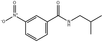 Benzamide, N-(2-methylpropyl)-3-nitro- Structural