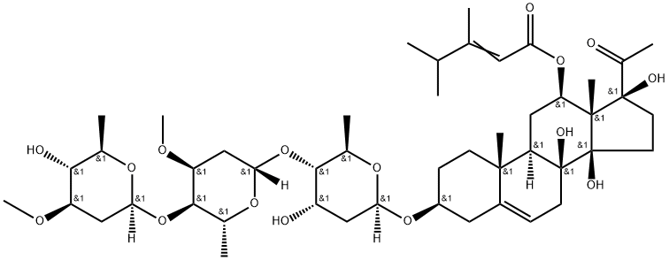 Otophylloside F Structural