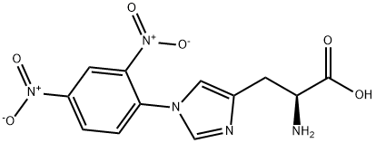 L-Histidine, 1-(2,4-dinitrophenyl)- Structural
