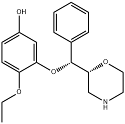 Rel-R,R-Reboxetine Phenol A metabolite Structural