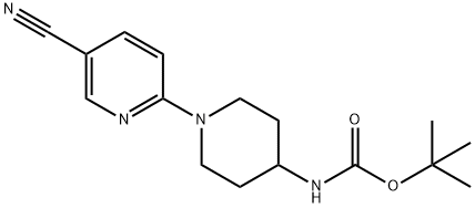 tert-Butyl n-[1-(5-cyanopyridin-2-yl)piperidin-4-yl]carbamate