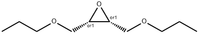 Oxirane, 2,3-bis(propoxymethyl)-, (2R,3S)-rel- Structural