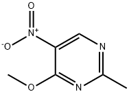 Pyrimidine, 4-methoxy-2-methyl-5-nitro- Structural