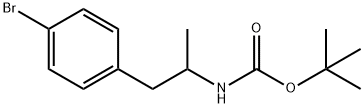 Carbamic acid, [2-(4-bromophenyl)-1-methylethyl]-, 1,1-dimethylethyl ester (9CI) Structural