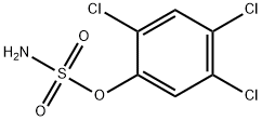 Sulfamic acid, 2,4,5-trichlorophenyl ester Structural