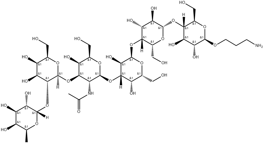 Globo-H-PrNH2 Structural