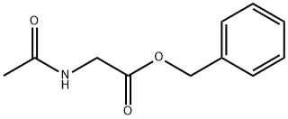 Glycine, N-acetyl-, phenylmethyl ester Structural