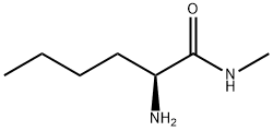 Hexanamide, 2-amino-N-methyl-, (2S)- Structural
