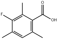 Benzoic acid, 3-fluoro-2,4,6-trimethyl- Structural