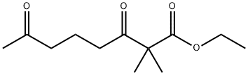 Octanoic acid, 2,2-dimethyl-3,7-dioxo-, ethyl ester Structural