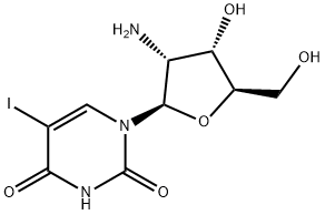 Uridine, 2'-amino-2'-deoxy-5-iodo- (8CI,9CI) Structural