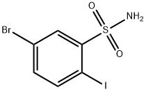 Benzenesulfonamide, 5-bromo-2-iodo- Structural