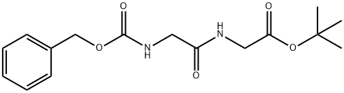 Glycine, N-[(phenylmethoxy)carbonyl]glycyl-, 1,1-dimethylethyl ester Structural