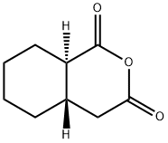 trans-1-Carboxycyclohexane-2-acetic Acid Anhydride Structural