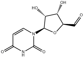 Uridine, 5'-deoxy-5'-oxo- Structural