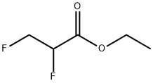 Propanoic acid, 2,3-difluoro-, ethyl ester Structural