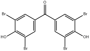 Bis(3,5-dibromo-4-hydroxyphenyl)methanone Structural