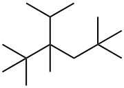 Hexane, 2,2,3,5,5-pentamethyl-3-(1-methylethyl)- Structural