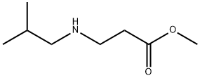 methyl 3-[(2-methylpropyl)amino]propanoate Structural