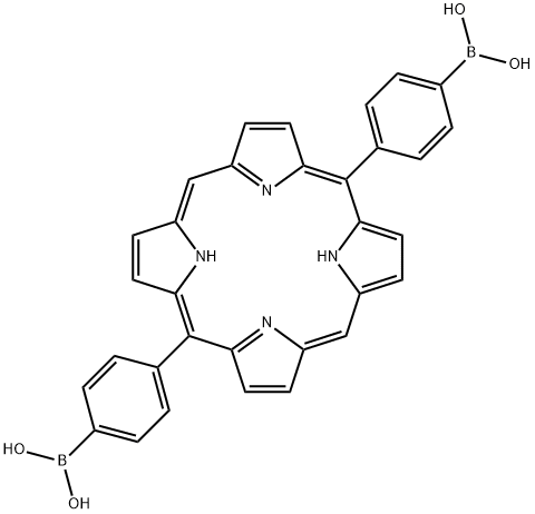 (21H,23H-porphine-5,15-diyldi-4,1-phenylene)bis-Boronic acid