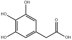Benzeneacetic acid, 3,4,5-trihydroxy- Structural