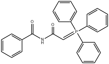 N-[2-(triphenyl-$l^{5}-phosphanylidene)acetyl]benzamide Structural