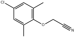 Acetonitrile, 2-(4-chloro-2,6-dimethylphenoxy)- Structural