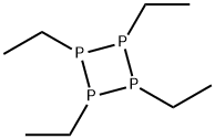 Tetraphosphetane, 1,2,3,4-tetraethyl- Structural