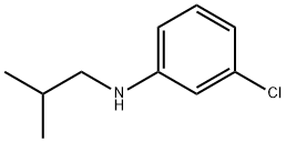 Benzenamine, 3-chloro-N-(2-methylpropyl)- Structural